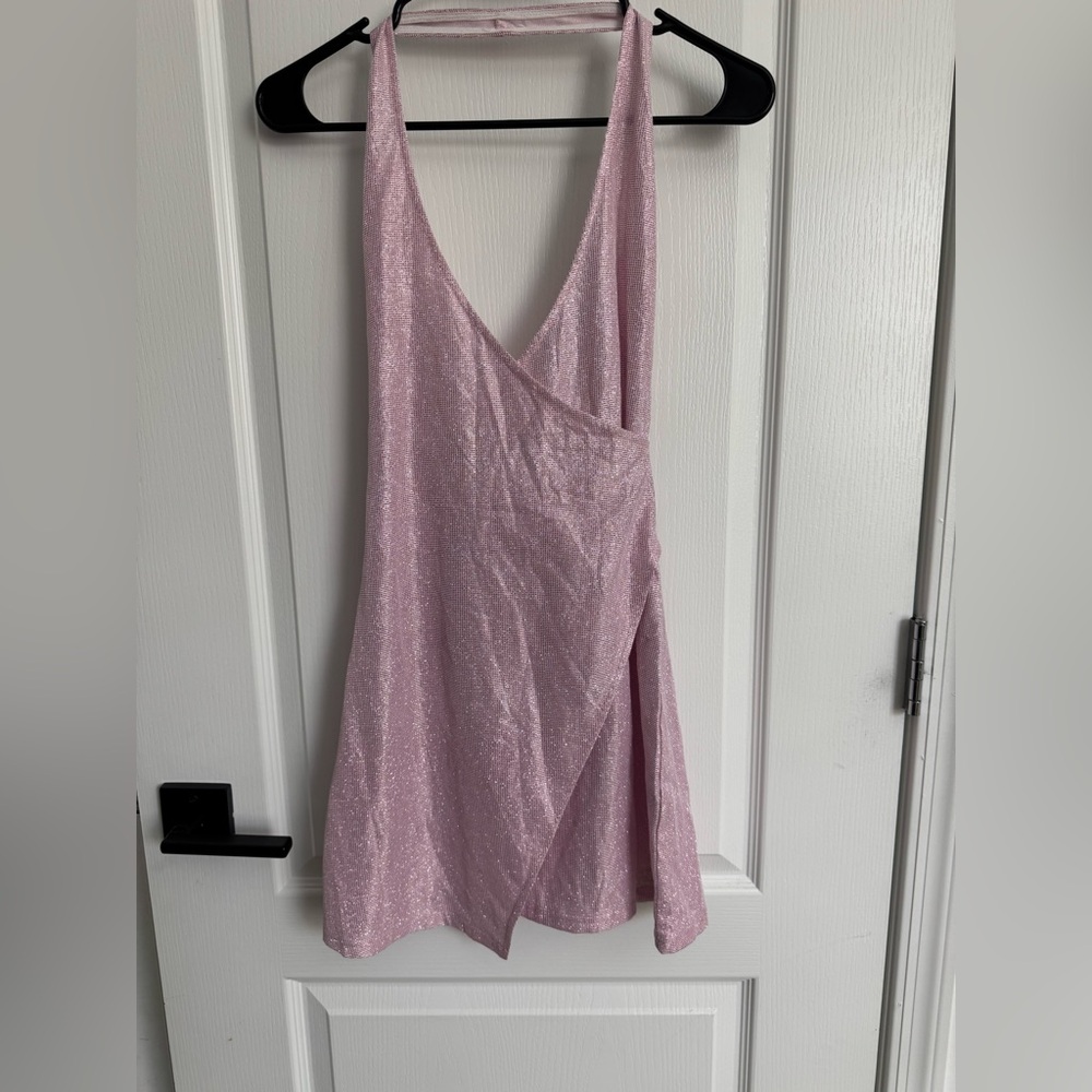 Princess Polly Paris mini dress in pink